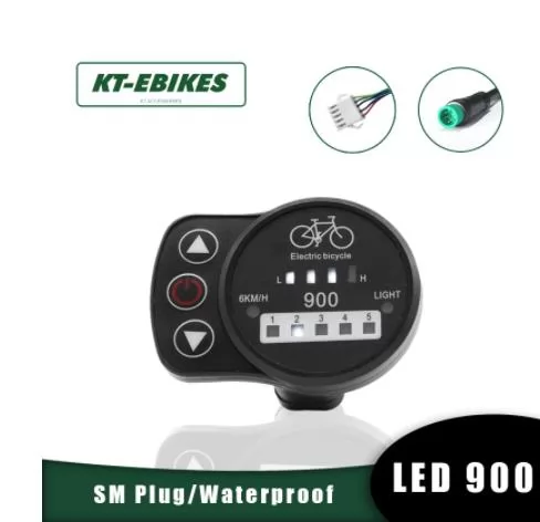 Kt Ebike Display Led 900 LED900 36V 48V Ebike Elektrische Fiets Display Voor Kt Controller Elektrische Fiets